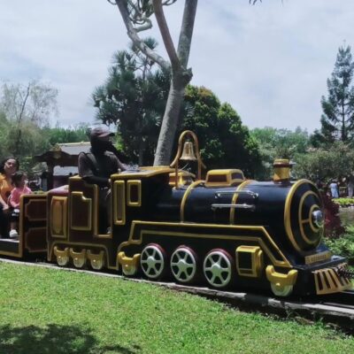 Salah satu wahana baru di Floating Market Lembang. (Dok Pribadi)