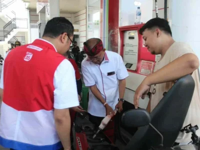 Gubernur Bali meninjau Depo Pertamina/Net