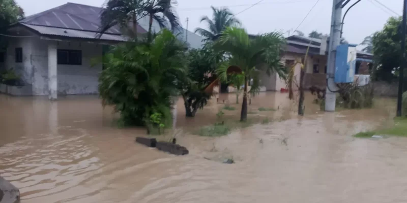 Banjir melanda di sejumlah wilayah di Aceh/BNPB