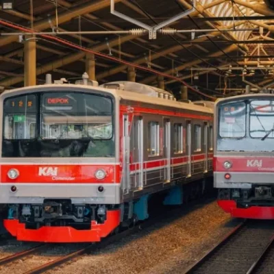 Perjalanan Commuter Line Bogor (KRL) Bogor-Jakarta(Foto: Dokumentasi/KAI)